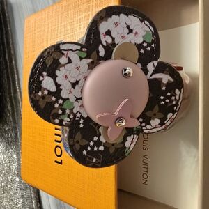 Louis Vuitton Floral Keychain